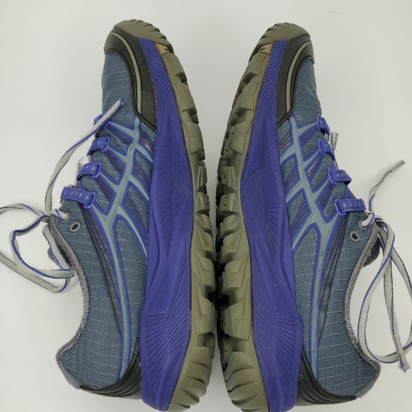 Merrell Shoes Womens Size 7 Trail Running Dark Slate Blue Gray Hiking Lace Up. G - Picture 11 of 16